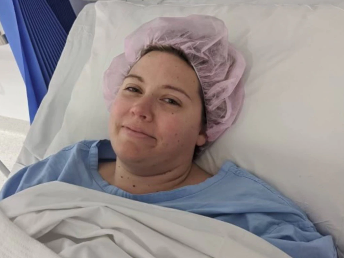 Liv Curtis was diagnosed with ovarian cancer in 2020. She says she has huge hope for the leader cell research. Image: Supplied.