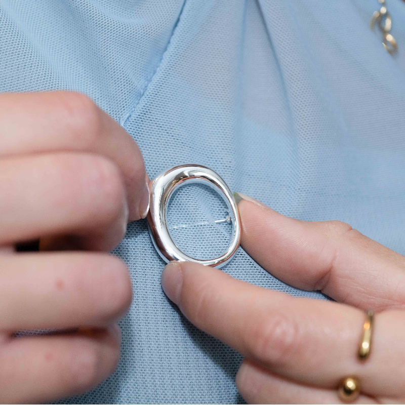 Premium sterling silver OCRF pin